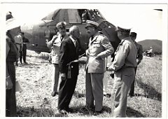 BOU SFER 06 JUILLET 1958 POSE DE LA PREMIERE PIERRE DU MONUMENT AUX MORTS 002
